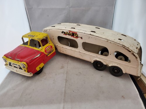 Louis marx toy truck with - louis,