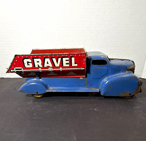 Marx vintage tin dump - marx,