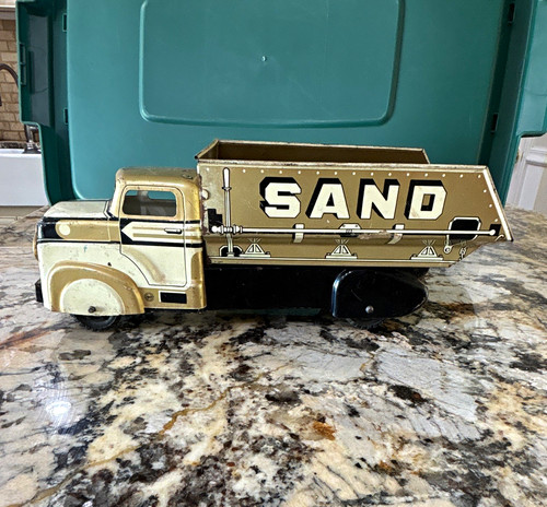 Marx vintage tin sand - tin, &