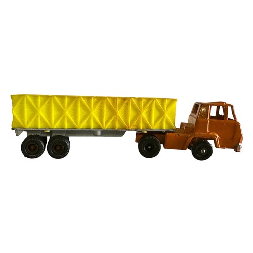 Marx toys cab over - over, orange