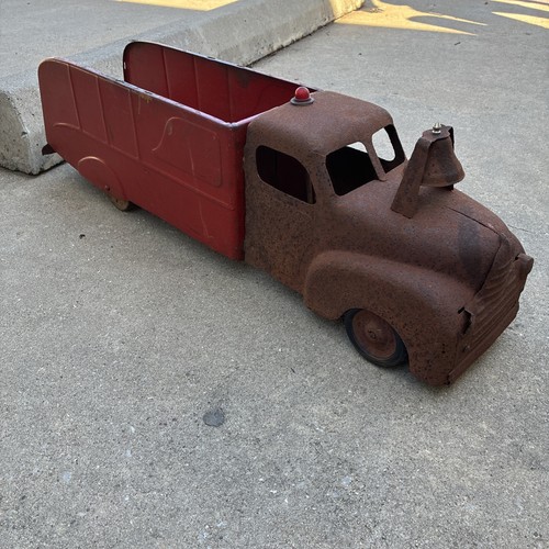 Vintage marx fire truck - fire,