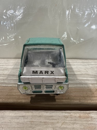 1968 marx tin toy pickup - tin, truck