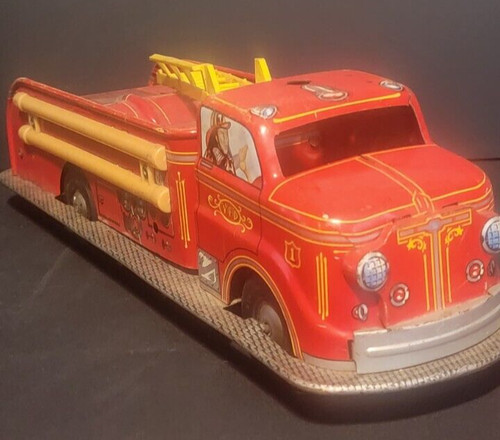 Vintage marx red - marx, fire