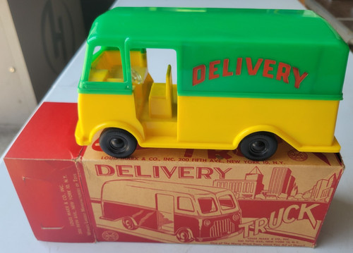 Vintage marx delivery truck - marx,