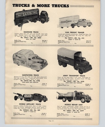 1952 paper ideal buddy l - ad,